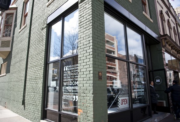 The exterior of Literati Bookstore at 124 East Washington Street on Monday, April 1. Daniel Brenner I AnnArbor.com